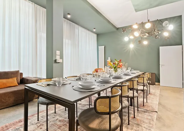 Premium Farbenfrohes Urban Hideaway & Parkplatz Apartmán Niederdorla