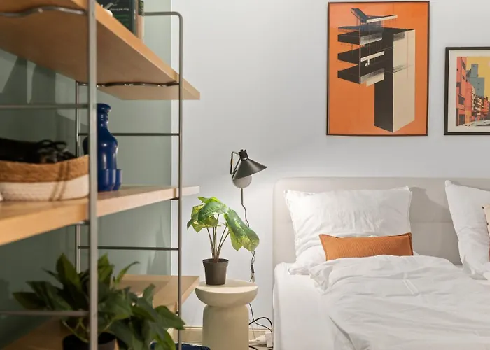 Premium Farbenfrohes Urban Hideaway & Parkplatz Niederdorla